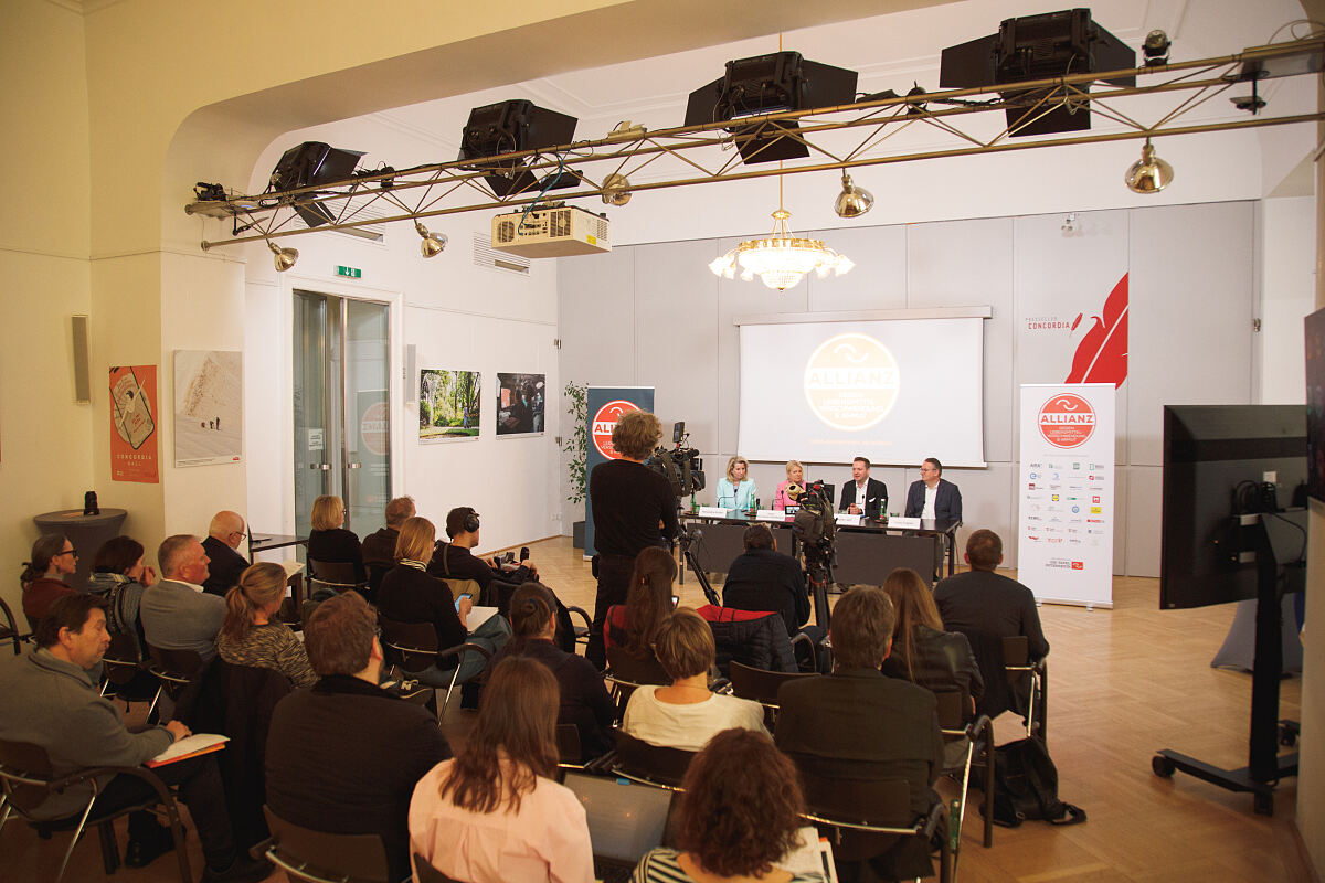 Pressekonferenz anlässlich der neuen Allianz gegen Lebensmittelverschwendung und Armut