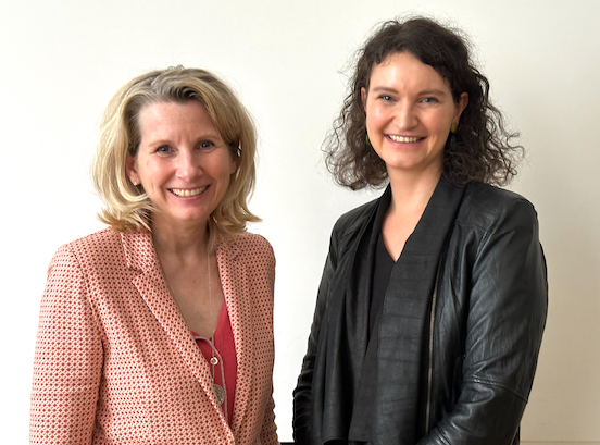 Alexandra Gruber und Caroline Heber