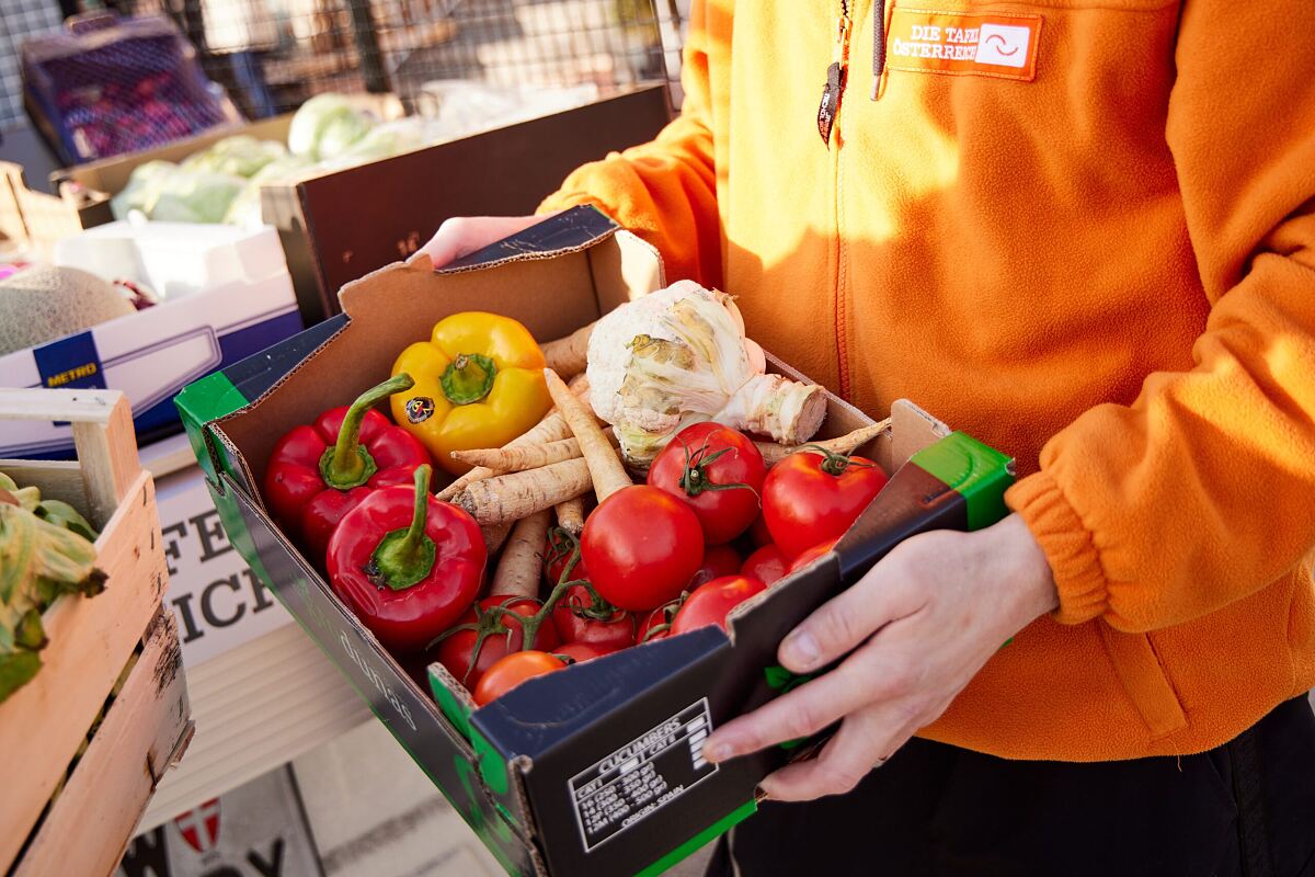 Gerettete Lebensmittel