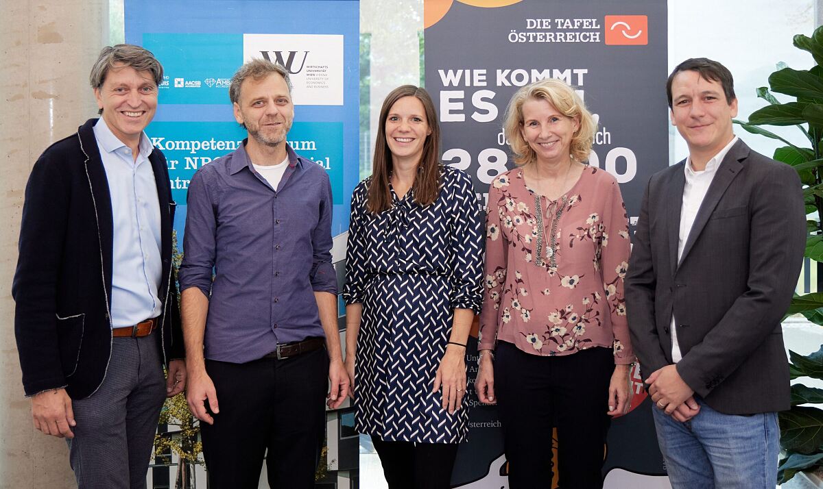 Christian Grünhaus, Wilhelm Raber, Constanze Grünhaus, Alexandra Gruber und Markus Hollendohner